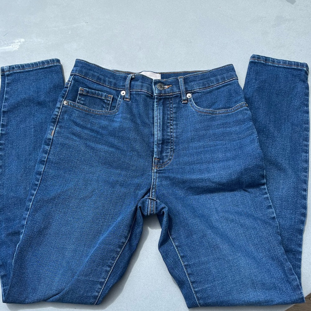 Everlane high rise skinny size 28